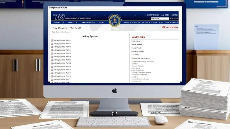 Tan solo el 1% de los archivos de Jeffrey Epstein han sido publicados