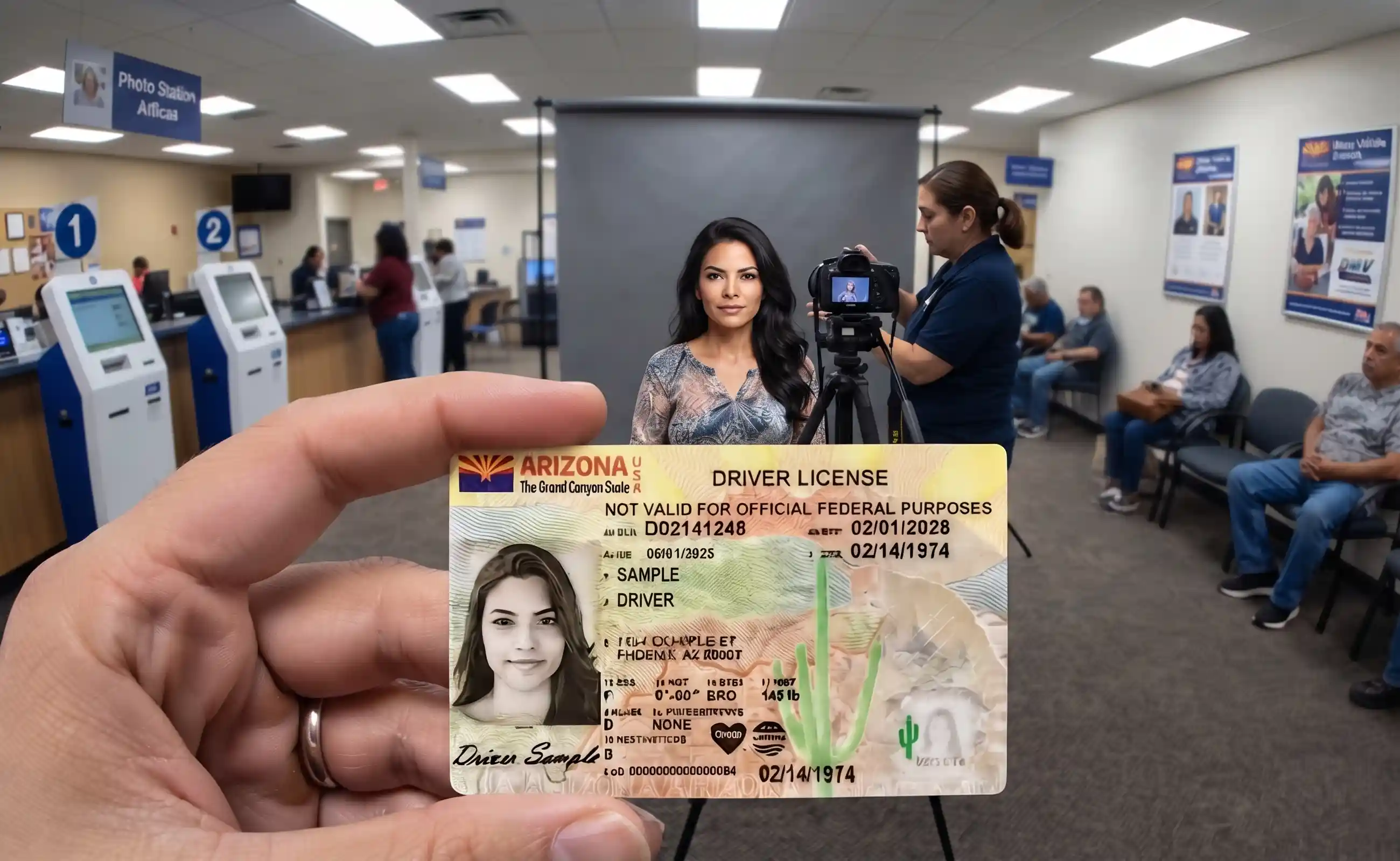 Una nueva ley de Arizona exige que la foto de la licencia de conducir estándar se actualice cada 16 años