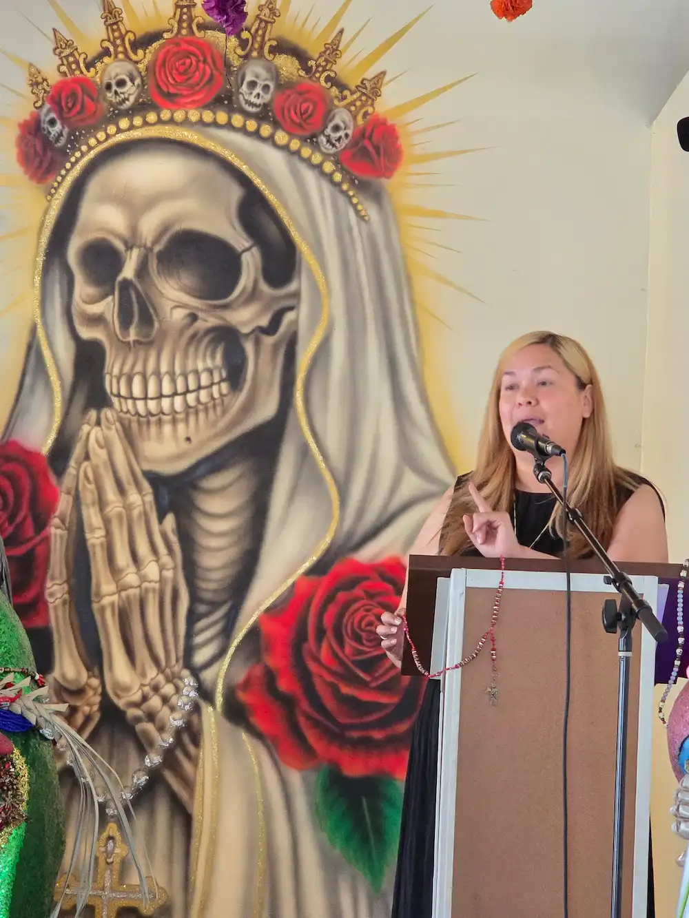 Patsy López, ministra del templo