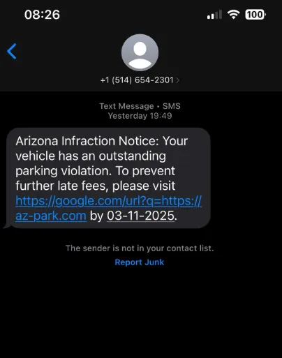 ADOT lanza un nuevo recurso a través de su página web que te ayuda a detectar mensajes de texto fraudulentos