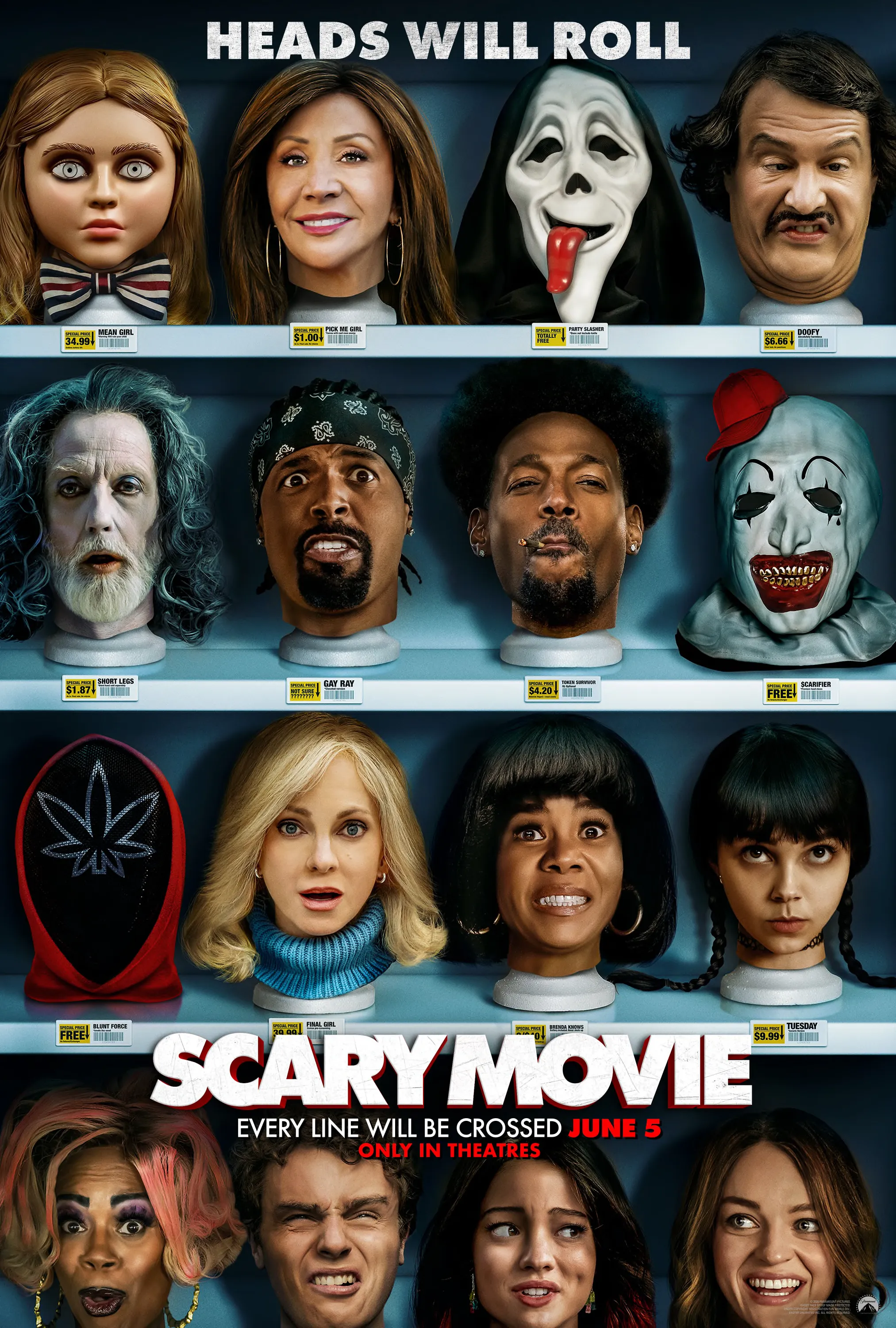 Lo nuevo en Hulu + Live TV Español, ViX anuncia sus cuatro nuevas producciones originales y "Scary movie” estrena poster