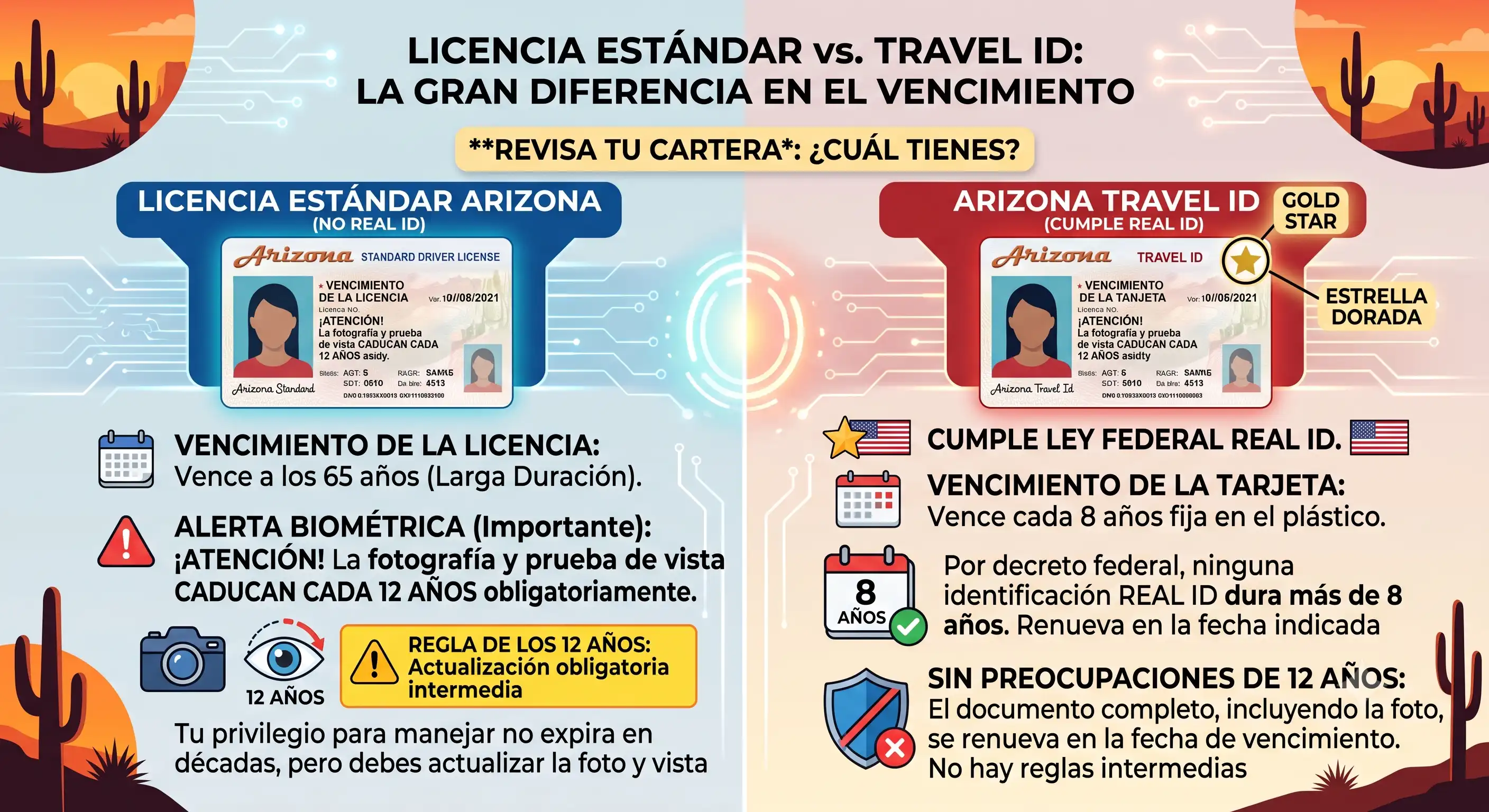 El "peligro" oculto de la regla de los 12 años en tu licencia de conducir estandar