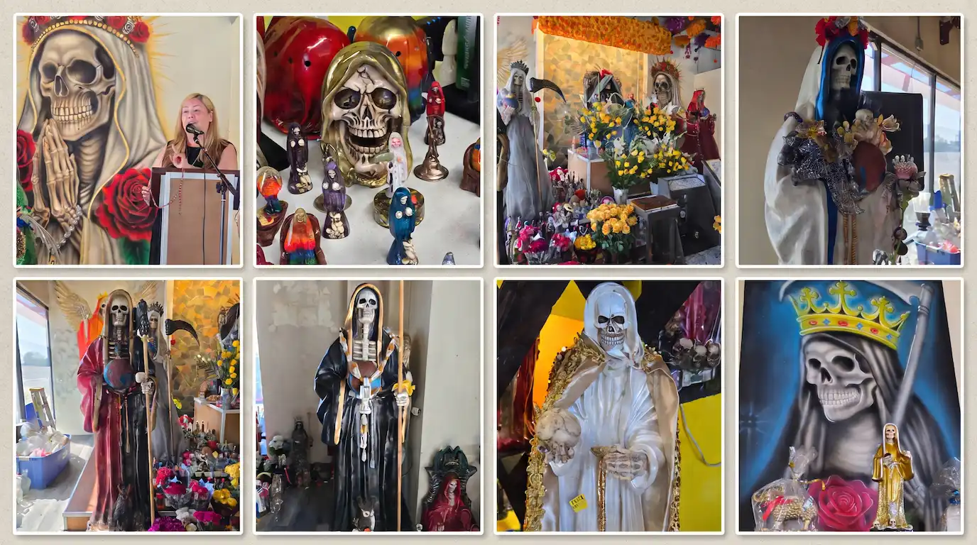 Más allá de un altar: El negocio, la fe y la expansión de la Santa Muerte en Arizona